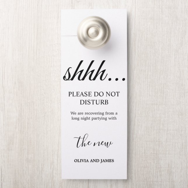 Aviso De Porta Sinal de Não Perturbe para Porta (Na maçaneta)