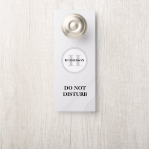 Aviso De Porta Sinal de Não Perturbe para Porta