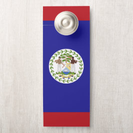 Aviso De Porta Sinalizador Belize