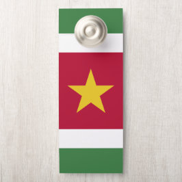 Aviso De Porta Sinalizador Suriname