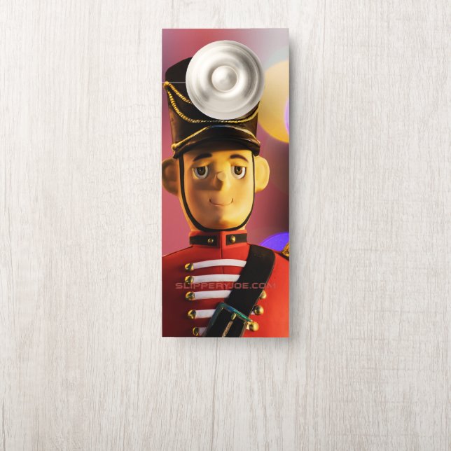 Aviso De Porta Tatuador de Natal figurino SlipperyJoe gay pri (Na maçaneta)