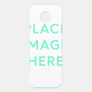 Aviso De Porta Ticket Doorhanger, Semi Gloss Standard