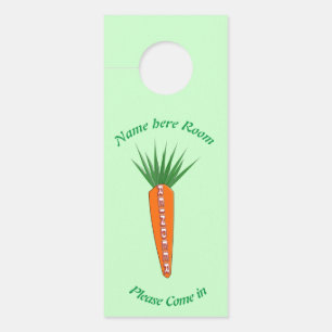Aviso De Porta Um papagaio para a rena de Natal Personalizado