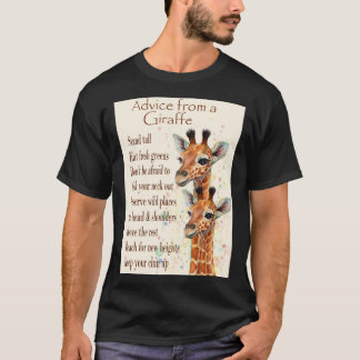 Aviso de uma cópia de T-Shirt Clássica do Giraffe