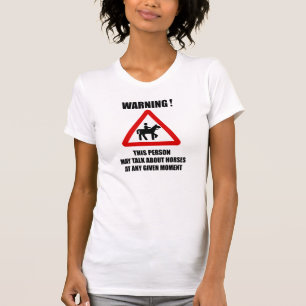 Aviso - esta pessoa pode falar sobre camisas dos
