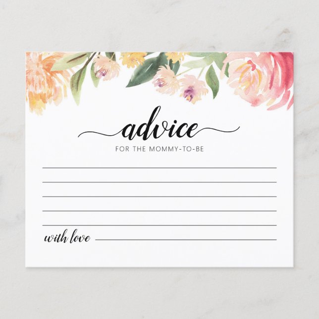 Aviso para a parte do Chá de fraldas da placa para (Frente)