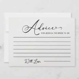 Aviso para Cartões de Conselhos de Chá de panela