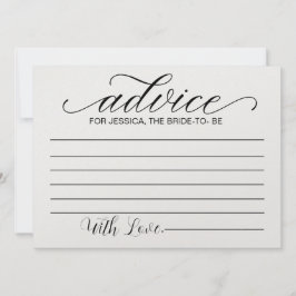 Aviso para Cartões de Conselhos de Chá de panela