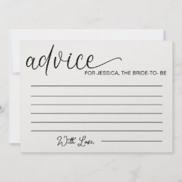 Aviso para Cartões de Conselhos de Chá de panela