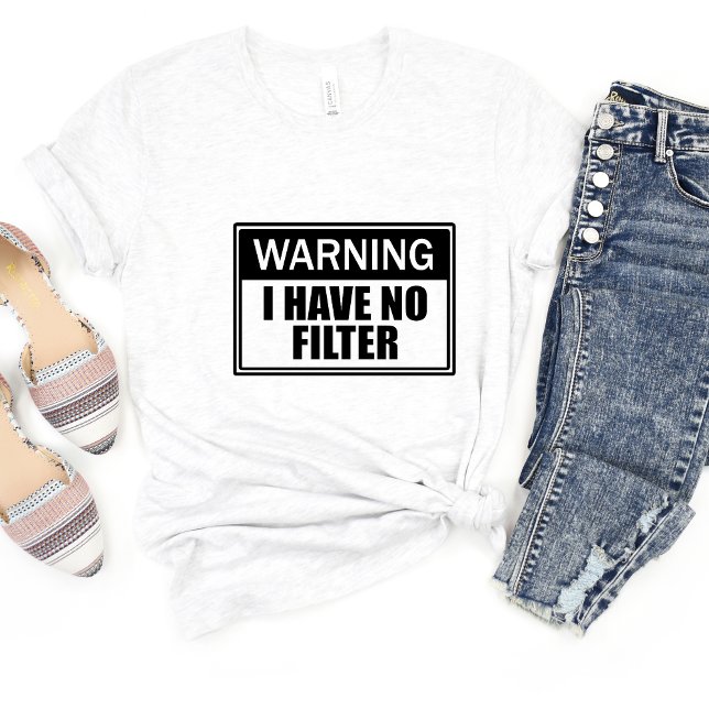 Aviso Que Não Tenho... Camiseta Sarcasm Engraçado  (Criador carregado)