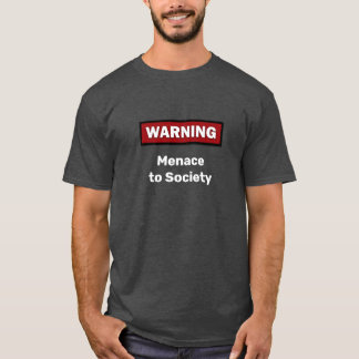 "AVISO: T-Shirt da Menace to Society