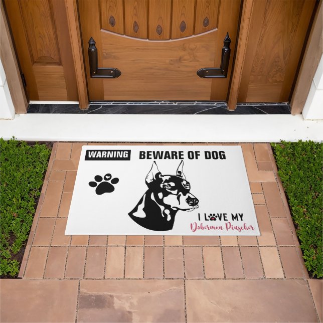 Aviso - Tapete de Porta 24" x 36" (Ar livre)