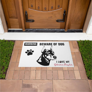 Aviso - Tapete de porta 61cm x 91cm