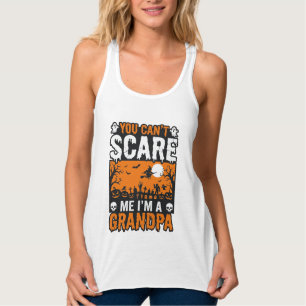 Avô Assustador Camisa Vintage Halloween Design_1