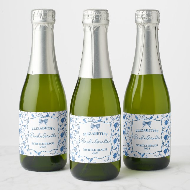 Avó Costeira Personalizada Bachelorette Mini (Garrafas)