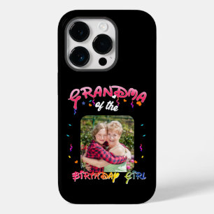 Avó da Garota de Aniversário Personalizada