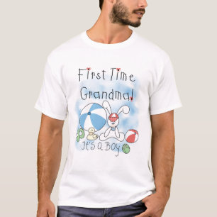 Avó da primeira vez do camiseta e dos presentes d