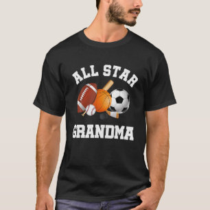 Avó De Estrelas Gigi Da Pia De Camisa De Aniversár