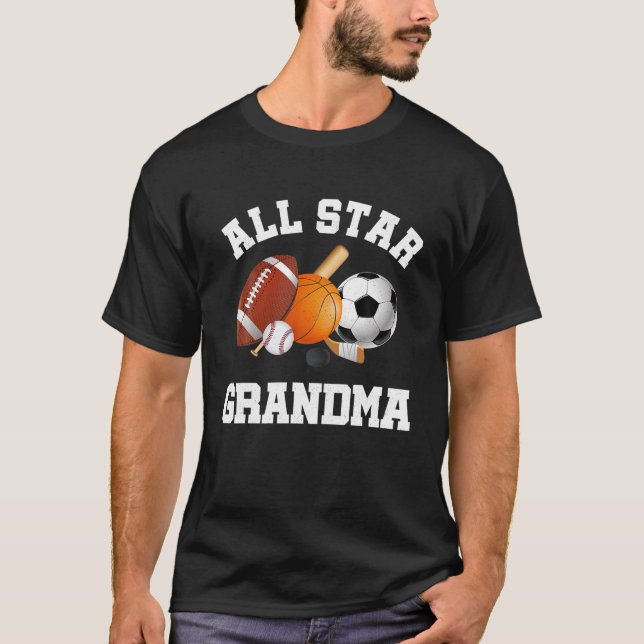 Avó De Estrelas Gigi Da Pia De Camisa De Aniversár (Frente)