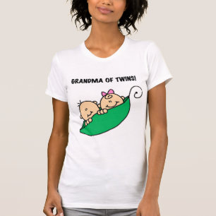Avó de Gêmeos em Camisetas e presentes