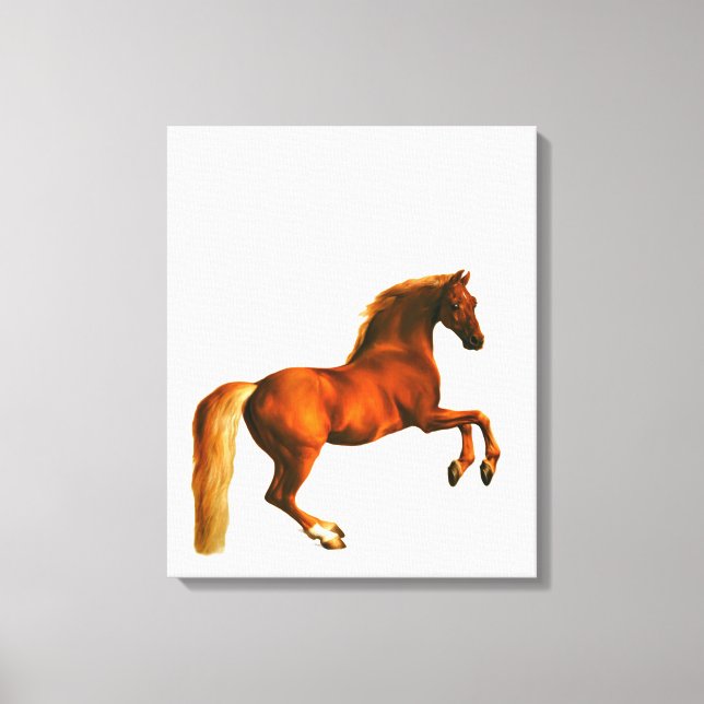 Avô do Godolphin Arabian Canvas Print (Frente)
