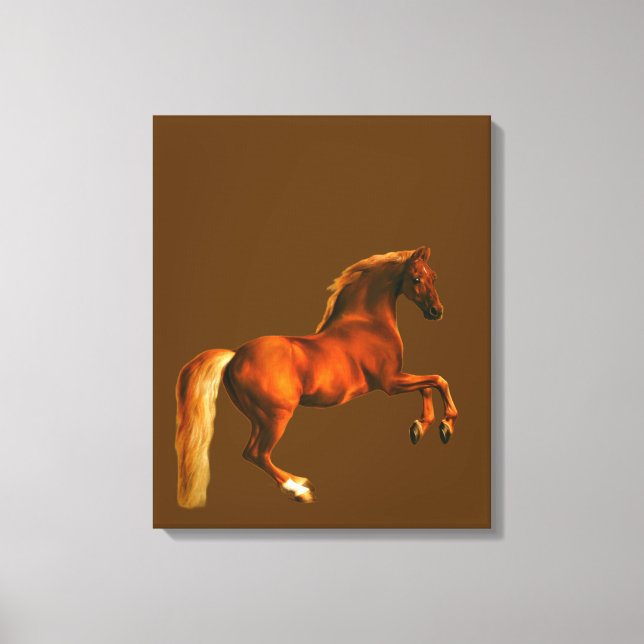 Avô do Godolphin Arabian Canvas Print (Frente)