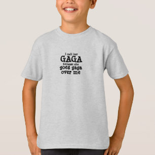 Avô Gaga Camisa Vovó Presente Avô