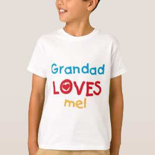 Avô me ama T-shirts e presentes