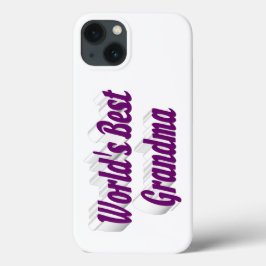 Avó tipografia roxa