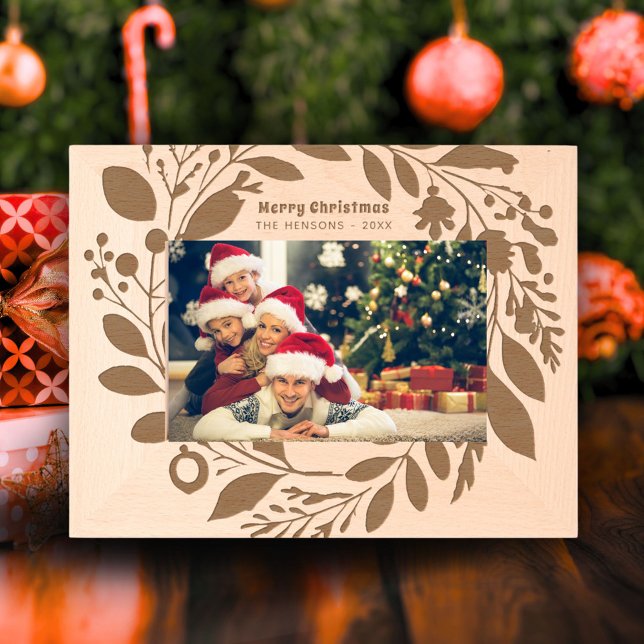 Avô Wreath Foliage Feliz Família de Natal (Criador carregado)