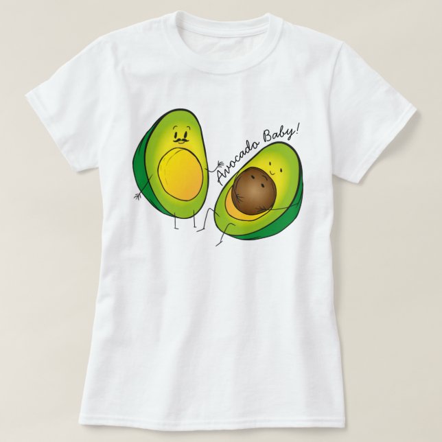 Avocado Baby T-Shirt (Frente do Design)