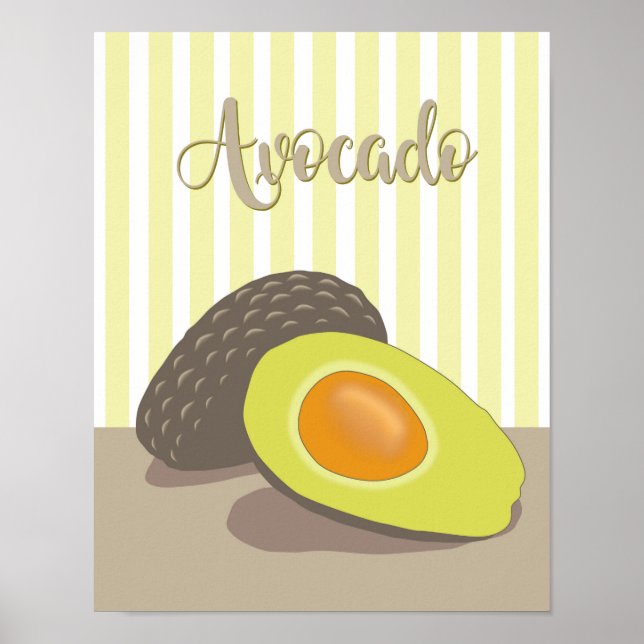 Avocado poster (Frente)