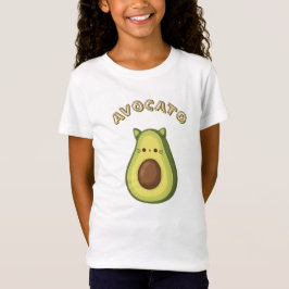 AVOCATO - Gato Engraçado e Avocado Amam T-Shirt
