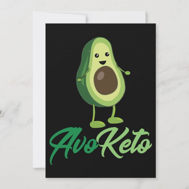 Avoketo - Funny Keto Avocado (Frente)