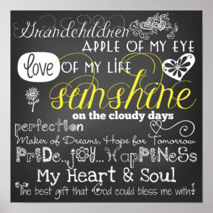 Avós, Poster de amor e inspiração