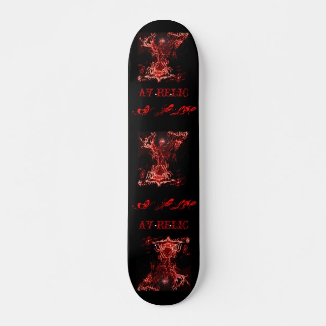 AVrelic Phoenix Skateboard Code Red (Frente)