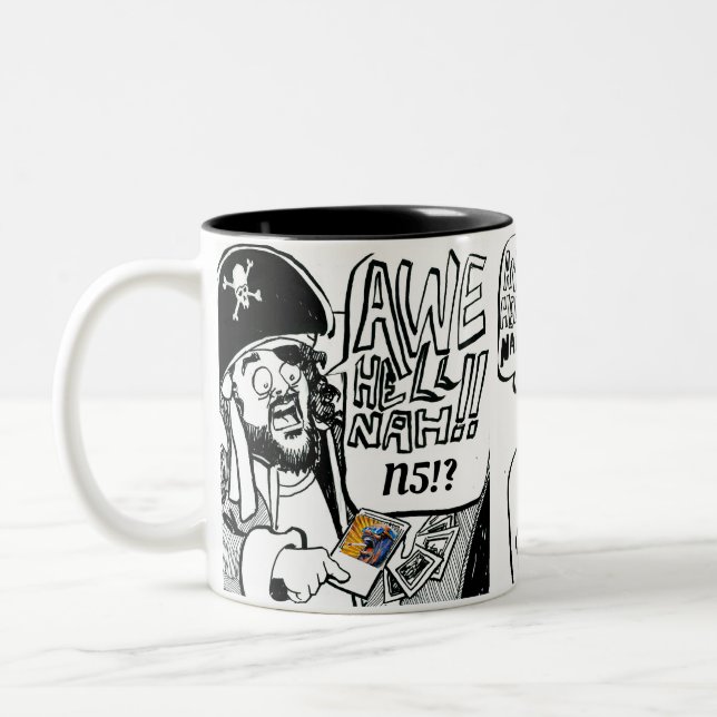 Awe Hell Nah! Caneca (Esquerda)
