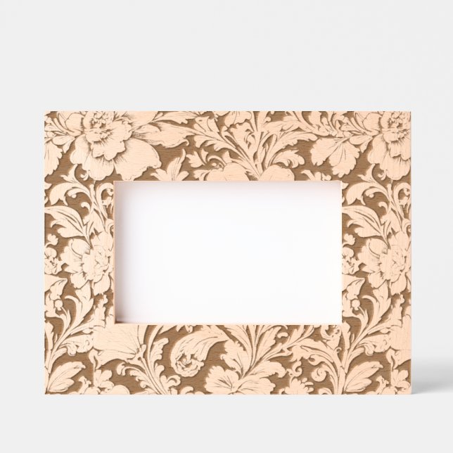 Awesome Vintage Sepia Floral Pattern  (Front)