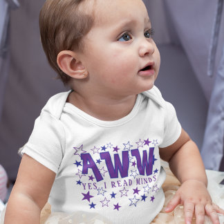 AWW - Sim, Eu Leio Mentes com Camiseta de Estrelas