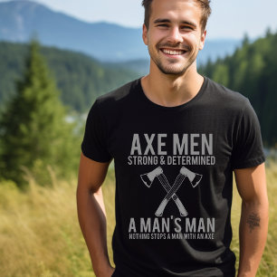 AX Men Fortes e Determinados T-Shirt