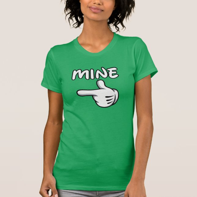 Aye é t-shirt da mina (Frente)