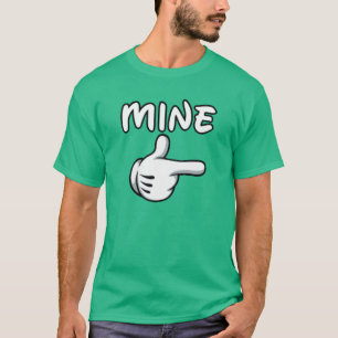 Aye é t-shirt da mina