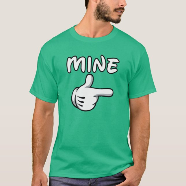 Aye é t-shirt da mina (Frente)