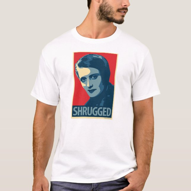 Ayn Rand - Shrugged: T-shirt de OHP (Frente)