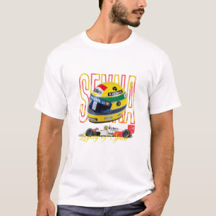 Ayrton Senna Fan Fórmula 1 T-Shirt