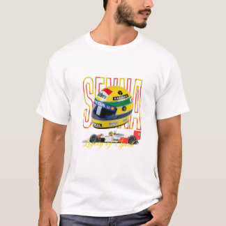 Ayrton Senna Fan Fórmula 1 T-Shirt