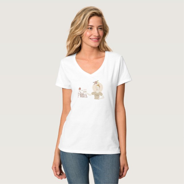 Ayurveda Pitta T-Shirt (Frente Completa)