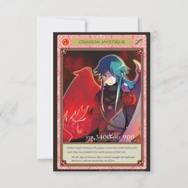 AZ card - Crimson Mystique (Frente)