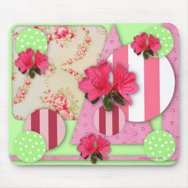 Azalea Scrapbook Mousepad (Frente)
