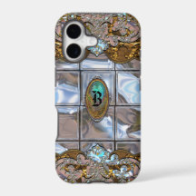 Azapothic Girly Gleemer Monograma Protetora